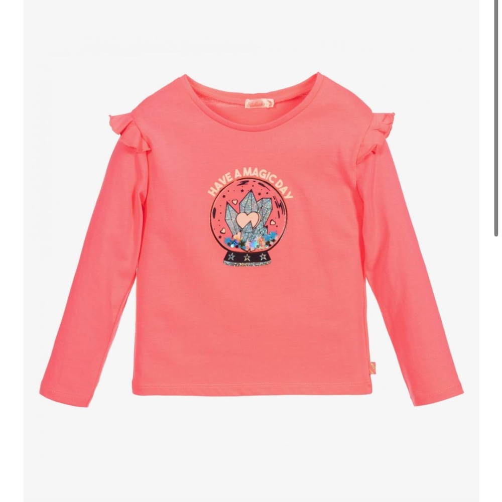 BILLIEBLUSH Ruffled Long-Sleeve Shirt